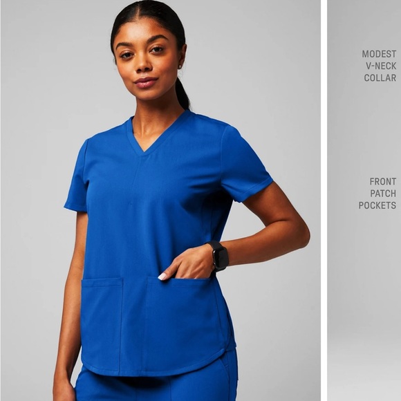 Fabletic Blue Scrub Set - Picture 6 of 6